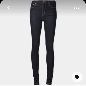 Kill City Too High waist Super High Skinny Dark Wash blue Jeans